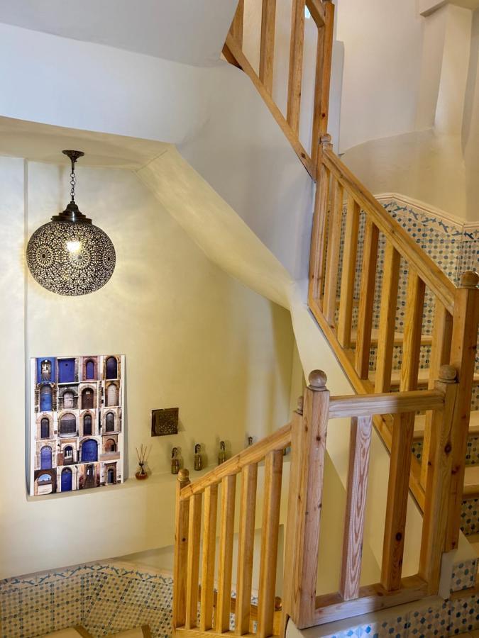 Beau Riad En Medina, Lumineux Et Avec Terrasse Privee Sur Mer Esauira Exterior foto